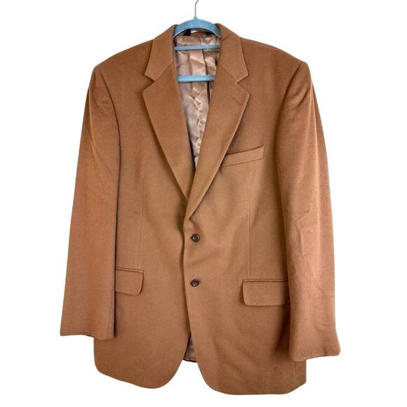Jos. A. Bank Other - Jos A Bank 100% Cashmere Brown Suit Jacket career Blazer